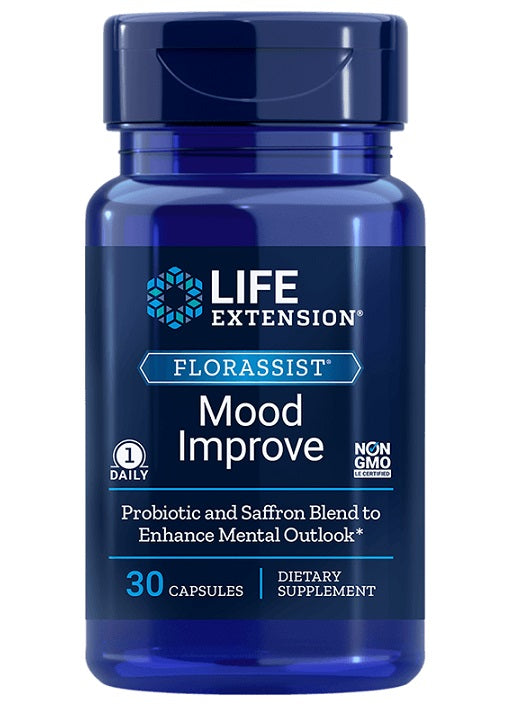 life extension florassist mood improve 30 caps