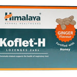 Himalaya Koflet-H, Ginger - 12 lozenges