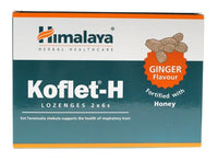 Himalaya Koflet-H, Ginger - 12 lozenges