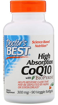 doctor's best high absorption coq10 300mg