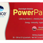 Trace Minerals Electrolyte Stamina Power Pak, Raspberry - 30 packets