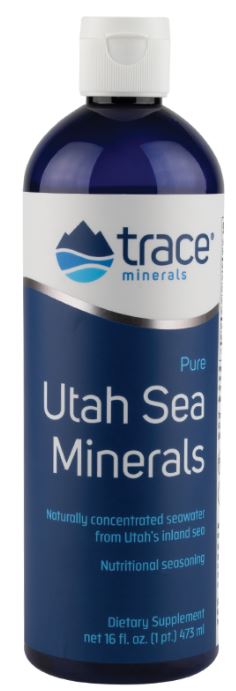 Trace Minerals Utah Sea Minerals -  473 ml.