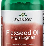 Swanson Flaxseed Oil High Lignan - 200 softgels