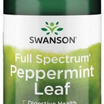 Swanson Full Spectrum Peppermint Leaf, 400mg - 120 caps