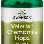 Swanson Valerian, Chamomile & Hops - 60 caps