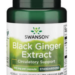 Swanson Black Ginger Extract, 100mg - 30 vcaps