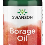 Swanson Borage Oil, 1000mg - 60 softgels