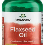 Swanson Flaxseed Oil, 1000mg - 100 softgels