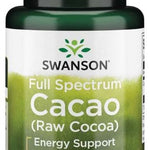 Swanson Full Spectrum Cacao (Raw Cocoa), 400mg - 60 caps