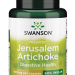 Swanson Prebiotic Jerusalem Artichoke, 400mg - 60 caps