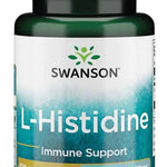 Swanson AjiPure L-Histidine 500mg - 60 Vcaps | Amino Acid for Immune Support & Enhanced Vitality