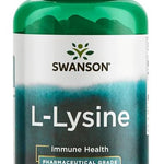 Swanson AjiPure L-Lysine, 500mg - 90 vcaps