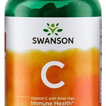 Swanson Vitamin C with Rose Hips Extract - Timed-Release, 1000mg - 250 tablets
