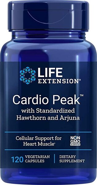 life extension cardio peak for heart muscle support