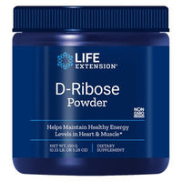 life extension d-ribose powder to maintain healthy heart and muscle energy levels