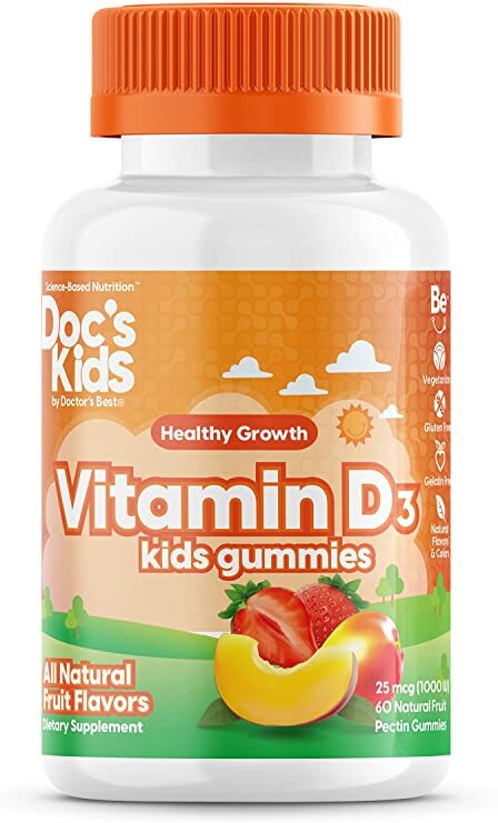 doctor's best vitamin d3 kids gummies