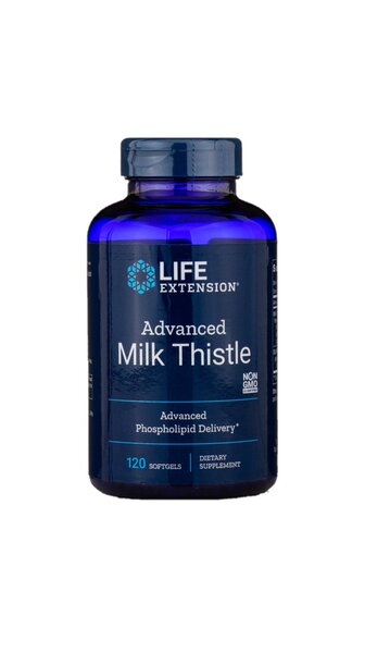 life extension advanced milk thistle 120 softgels