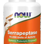 NOW Foods Serrapeptase - 60 vcaps