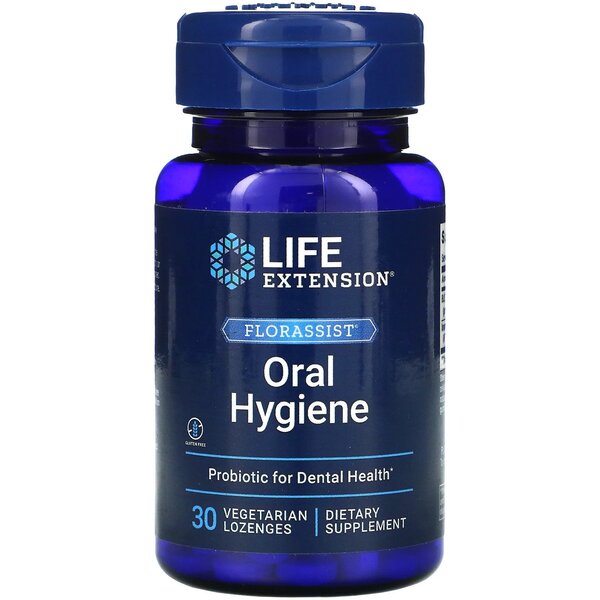 Life Extension, Florassist Oral Hygiene - 30 vegetarian lozenges