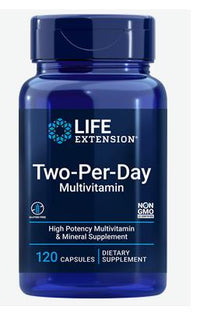 Life Extension, Two-Per-Day, Multivitamin - 120 caps