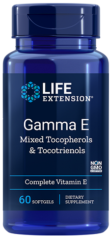 life extension gamma e for antioxidant support 60 softgels