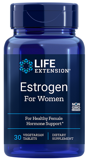 life extension estrogen for women for female hormone support 30 tablets