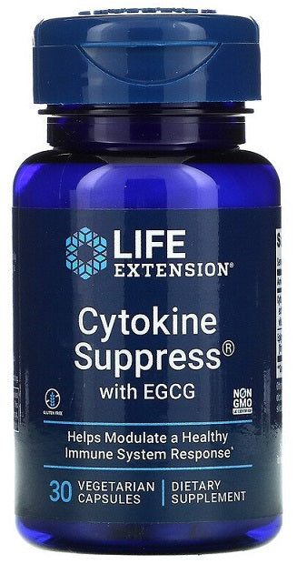 life extension cytokine suppress with egcg for healthy immune system 30 vcaps