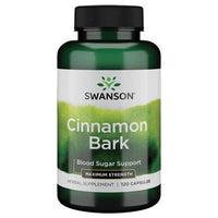 Swanson Cinnamon Bark, Maximum Strength - 120 caps