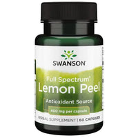 Swanson Full Spectrum Lemon Peel, 400mg - 60 caps