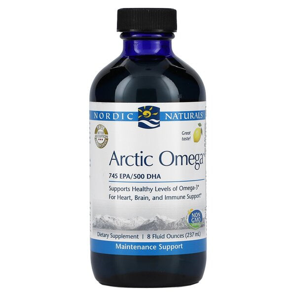 Nordic Naturals Arctic Omega, Lemon - 237 ml