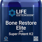 life extension bone restore elite with super potent k2 for bone density