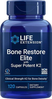 life extension bone restore elite with super potent k2 for bone density