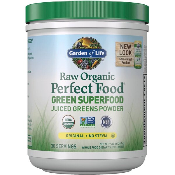 Garden of Life Raw Organic Perfect Food Green Superfood, Original - 207g