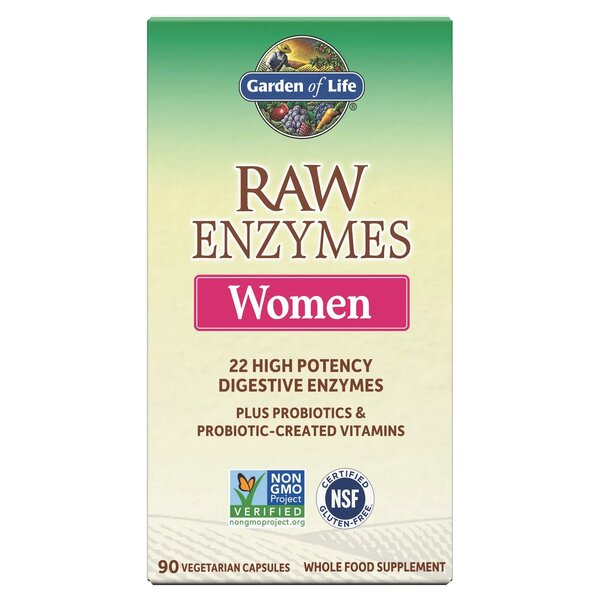 Garden of Life Raw Enzymes Women - 90 vcaps