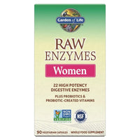 Garden of Life Raw Enzymes Women - 90 vcaps