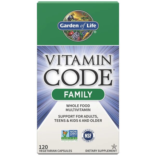 Garden of Life Vitamin Code Family - 120 vcaps