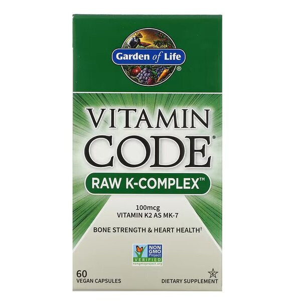 Garden of Life Vitamin Code Raw K-Complex - 60 vegan caps