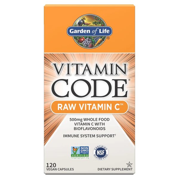 Garden Of Life, Raw Vitamin Code Vitamin C, 120 Veg Capsules