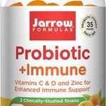 Jarrow Formulas Probiotic + Immune, Orange - 60 gummies