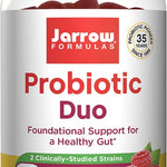 Jarrow Formulas Probiotic Duo, Raspberry - 60 gummies