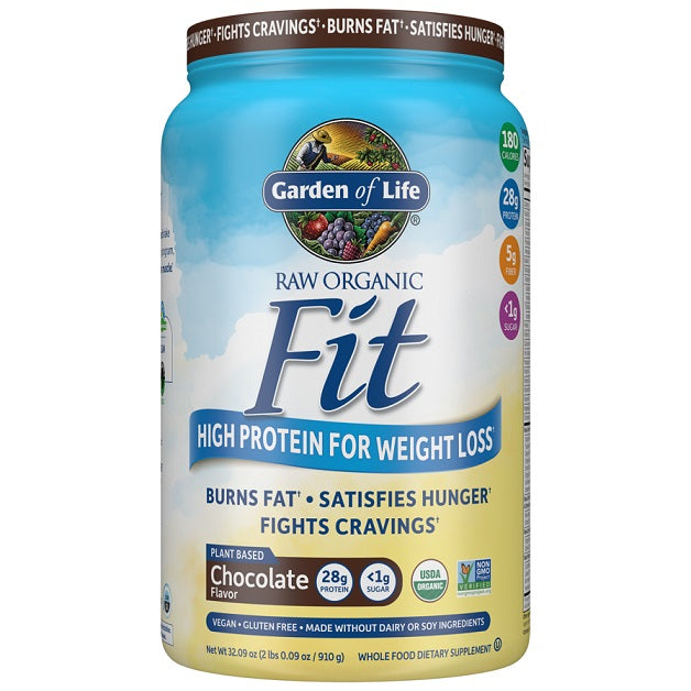 Garden of Life Raw Organic Fit, Chocolate - 910g