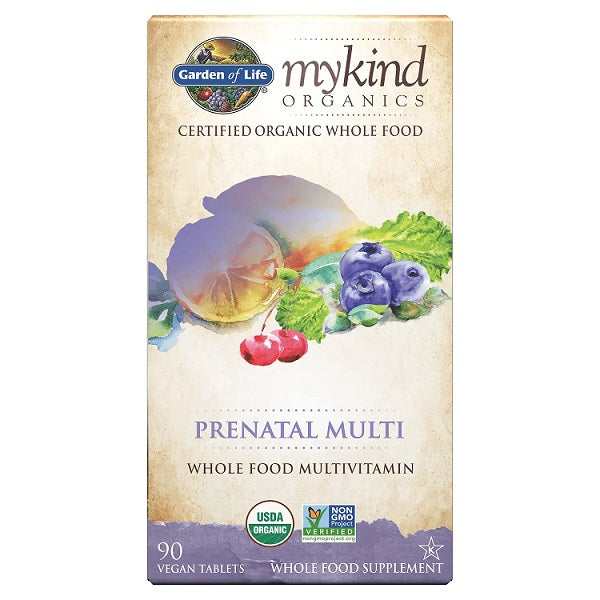 Garden of Life Mykind Organics Prenatal Multi - 90 vegan tablets