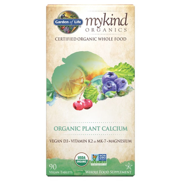 Garden of Life Mykind Organics Plant Calcium - 90 vegan tablets