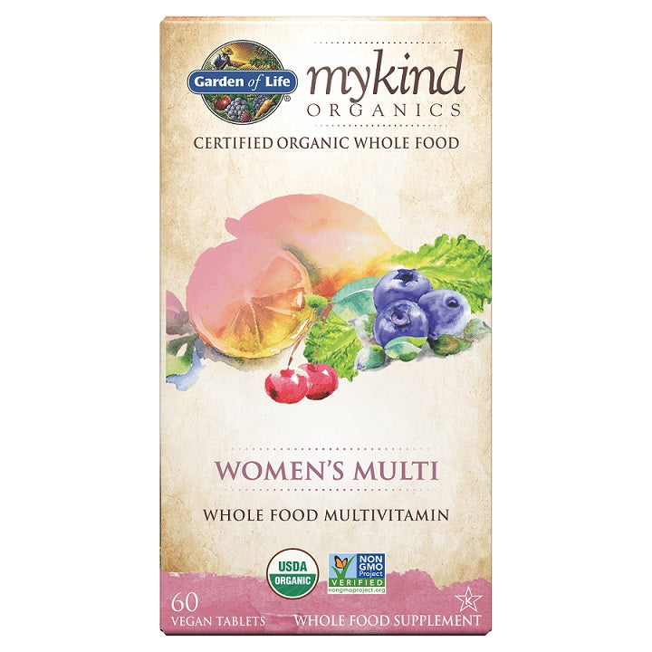 Garden of Life Mykind Organics Women's Multi - 60 vegan tablets