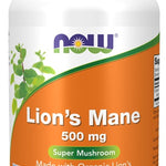 NOW Foods Lion's Mane, 500mg - 60 vcaps