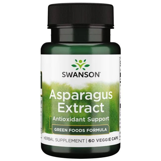 Swanson Asparagus Extract 60 Vcaps – Rich in Antioxidants & Natural Detox Benefits
