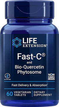 Life Extension, Fast-C and Bio-Quercetin Phytosome - 60 vegetarian tablets