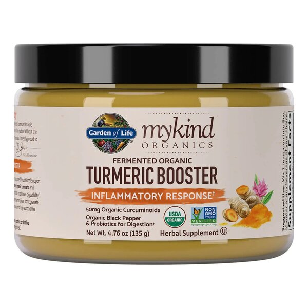 Garden of Life Organics Turmeric Booster Inflammatory Response Powder - 30 Servings