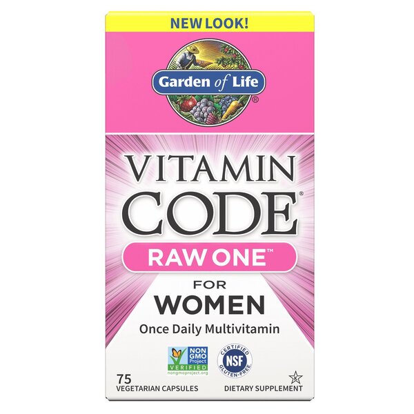 Garden of Life Vitamin Code RAW ONE for Women - 75 vcaps