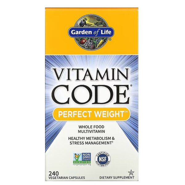 Garden of Life Vitamin Code Perfect Weight - 240 Vegetarian Capsules